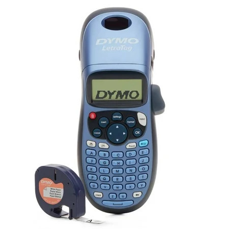 DYMO Label Maker | LetraTag 100H Handheld Label Maker, Easy-to-Use, 13 Character LCD Screen, Great for Home & Office Organization | Walmart (US)