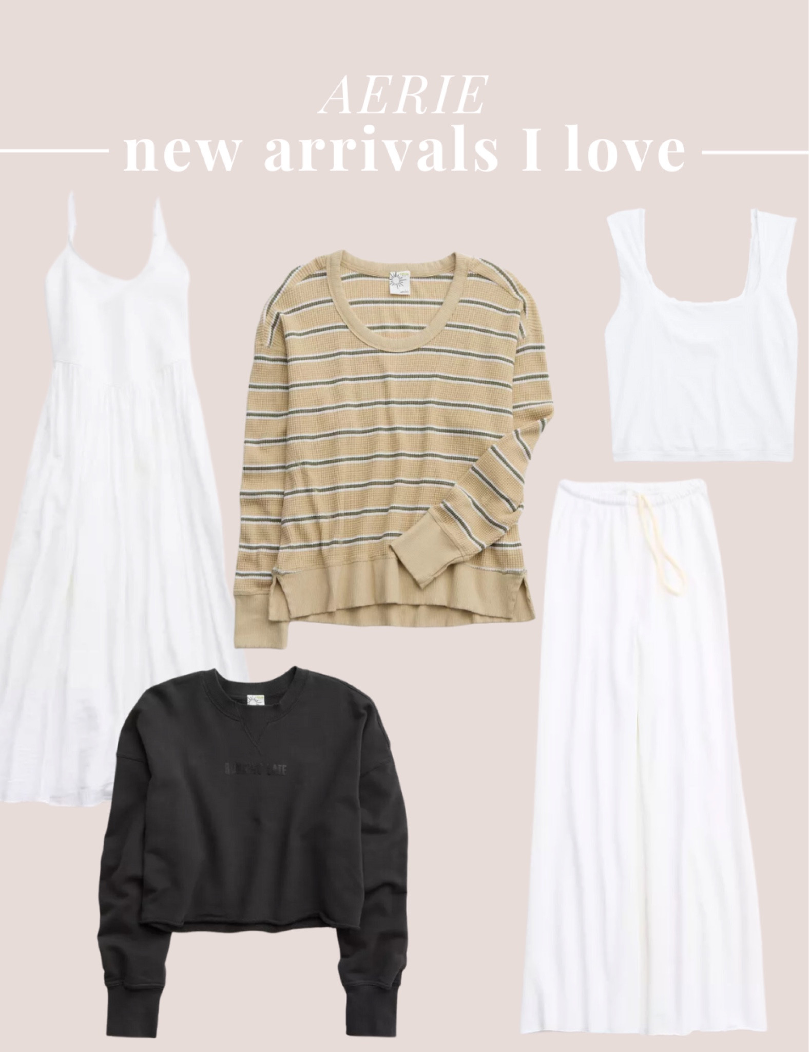 Aerie haul!! Comfy clothes to wear now & postpartum!

#LTKBump