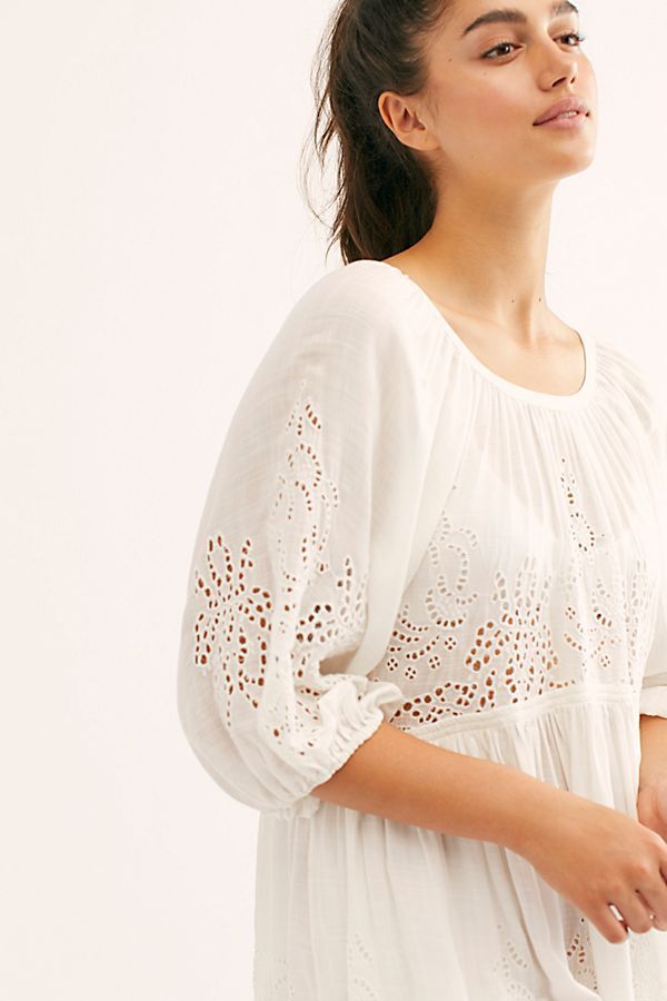 Unrefined Eyelet Tunic | Free People (Global - UK&FR Excluded)