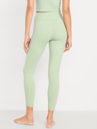 High-Waisted StudioSmooth 7/8 Leggings | Old Navy (US)