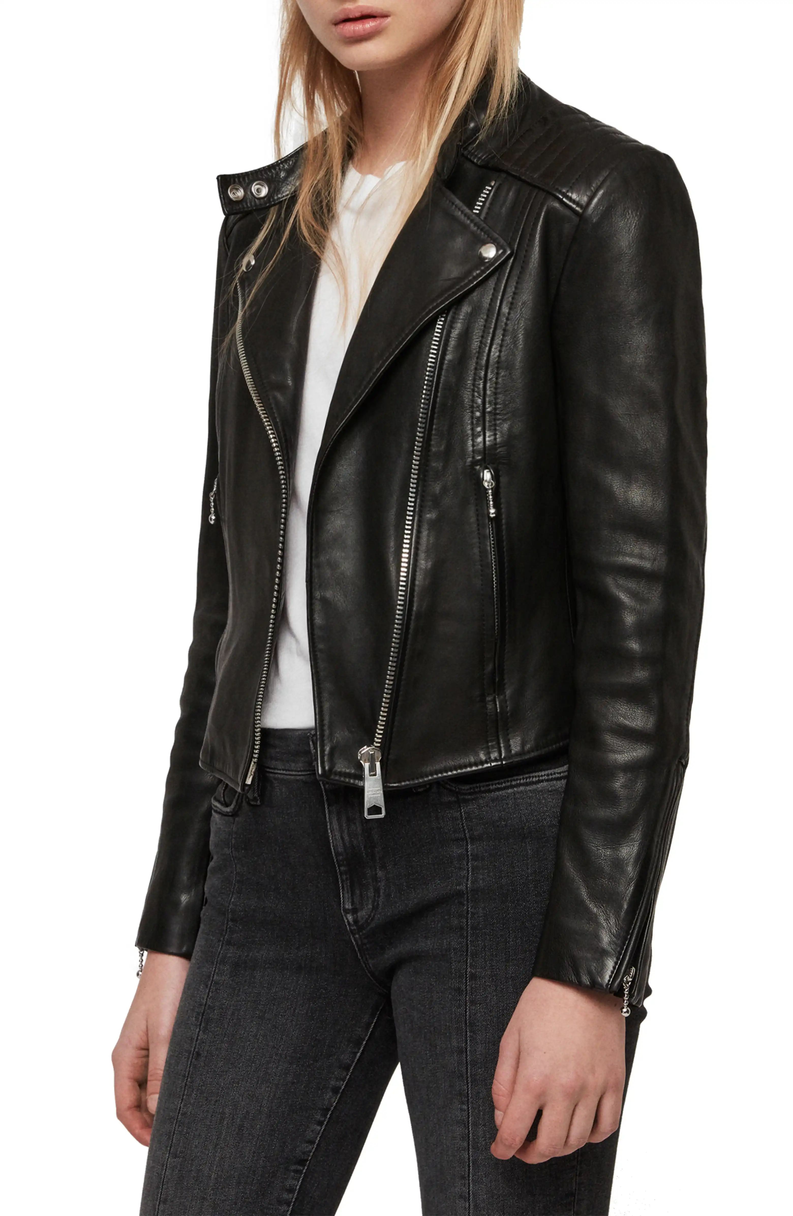 Bircham Leather Biker Jacket | Nordstrom