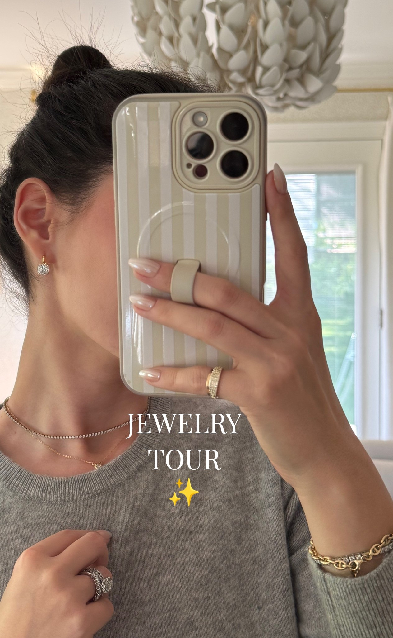 The jewelry I get asked about at least 2x a week. Insane sparkle. Elevates every outfit!