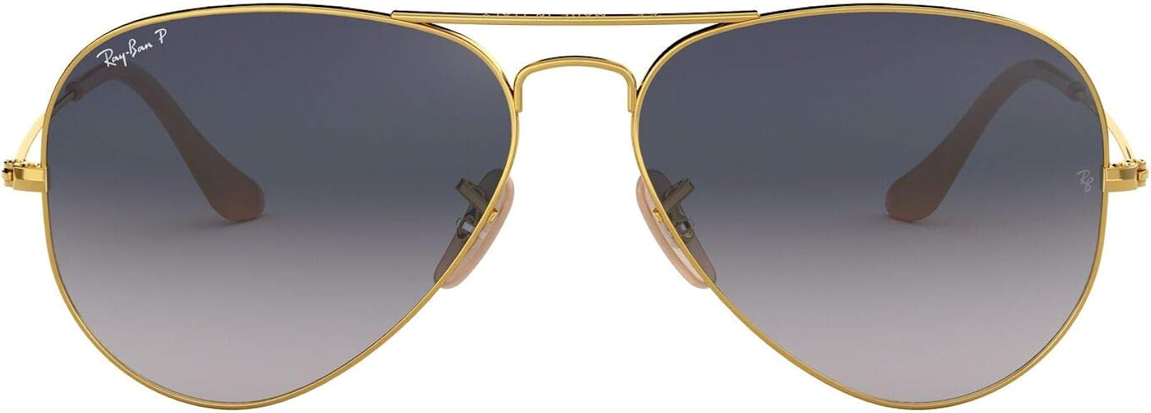 RB3025 Aviator Classic Polarized Sunglasses | Amazon (US)