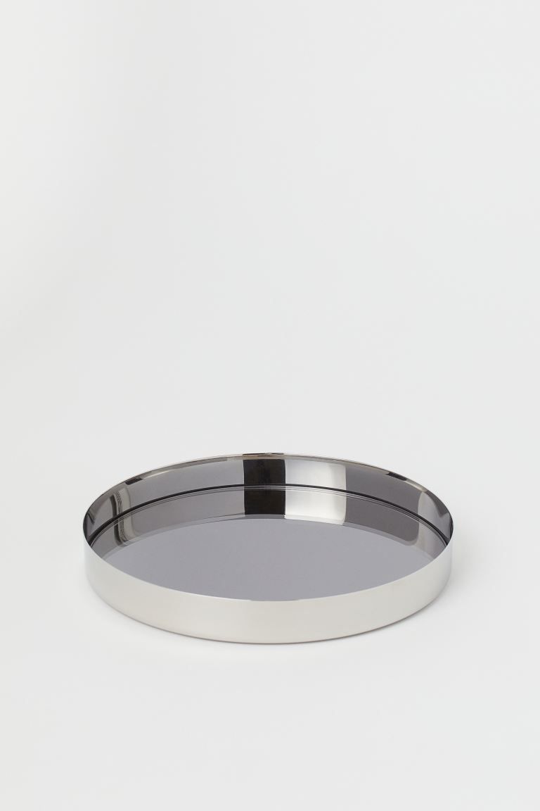 Small Mirrored Glass Tray | H&M (US + CA)