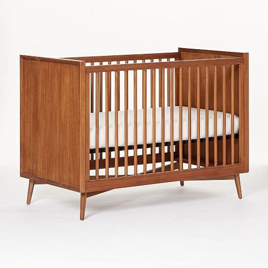 Mid-Century Convertible Crib | West Elm (US)