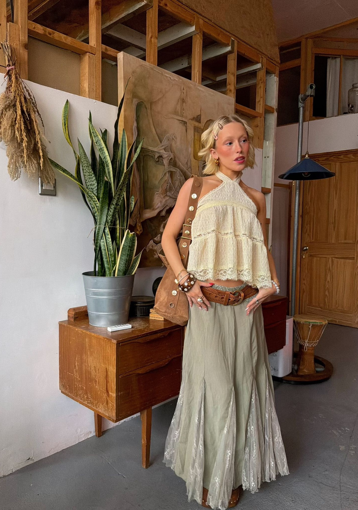 feels like spring ⭐️🌱🤎

Maxi skirt, frill skirt, halter neck top, butter yellow, boho, vintage style, spring outfit

#LTKstyletip #LTKeurope #LTKSeasonal