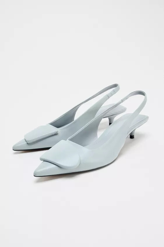 APPLIQUÉ SLINGBACK SHOES | Zara US