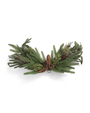 Real Touch Pine And Pinecone Swag | TJ Maxx