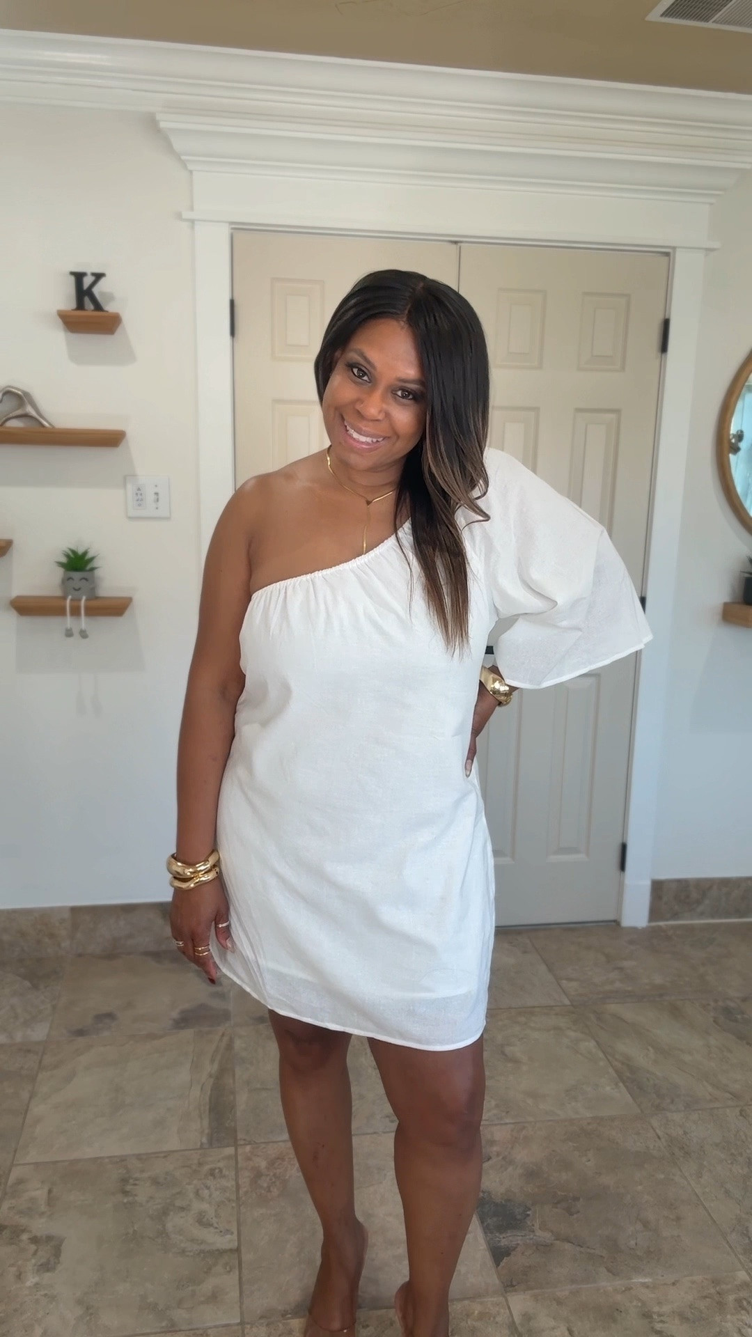This one shoulder linen dress from Amazon is your summer staple! 🤍 Lightweight, breathable and the silhouette is everything. Vacation ready, date night approved and yes ma’am energy all the way. Comment below for the link!

#LTKMidsize #LTKBeauty #LTKOver40