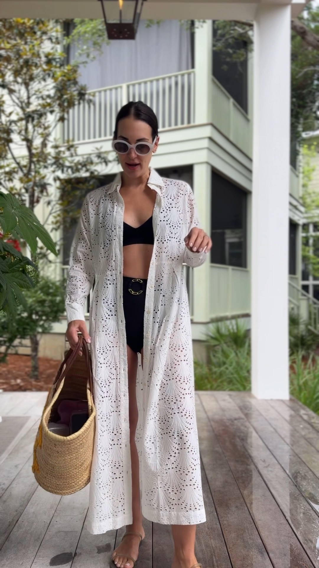 Wearing a medium in swimsuit -

#LTKSwim