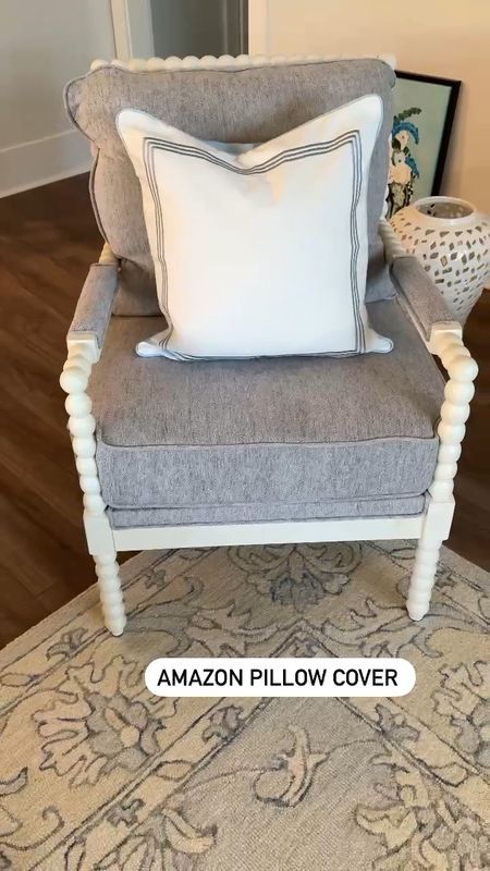 Love these pillow inserts and pillow cases 
Chair color light grey

Spring sale 
Spring style 
Home decor 
Spring home decor 


#LTKhome #LTKstyletip #LTKsalealert