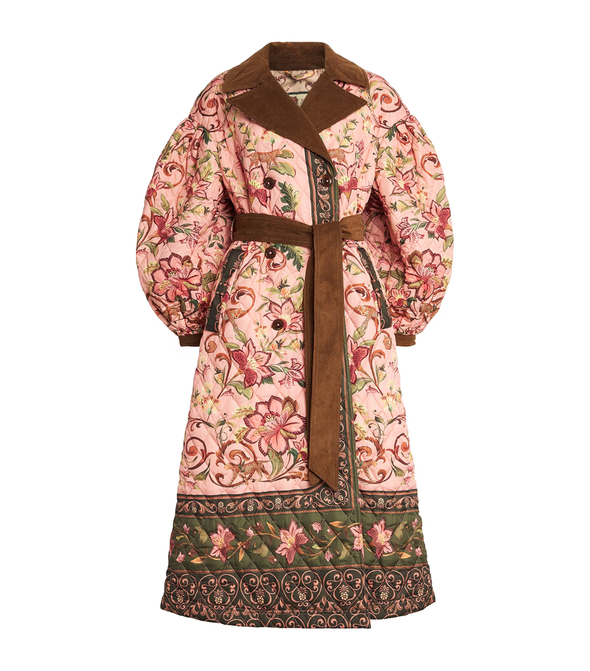 Barbour x Farm Rio Quilted Cami Coat | Harrods