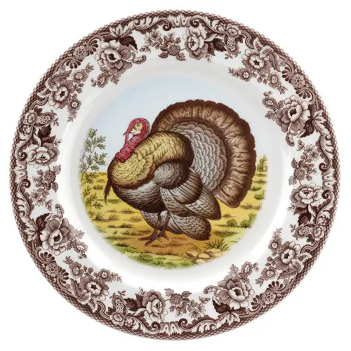 Spode Woodland Turkey 12" Round Platter at Nordstrom | Nordstrom