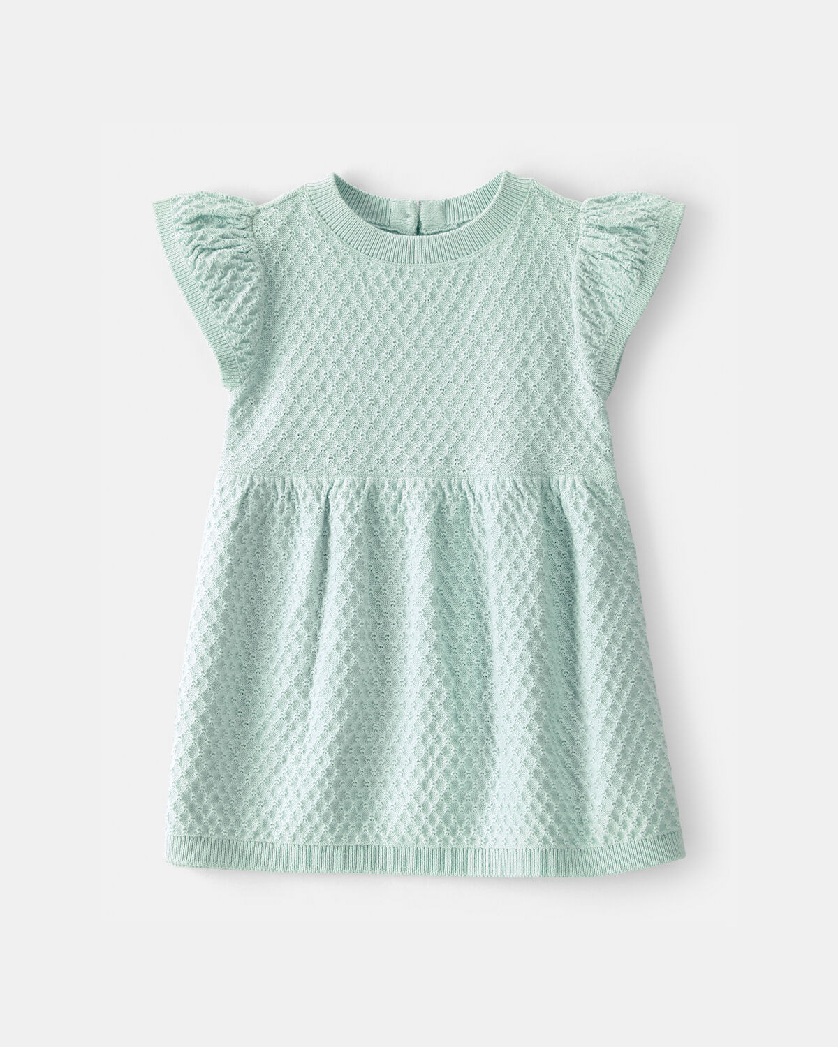 Baby Girl Sweater Dress - Green | Carter's | Carter's Inc
