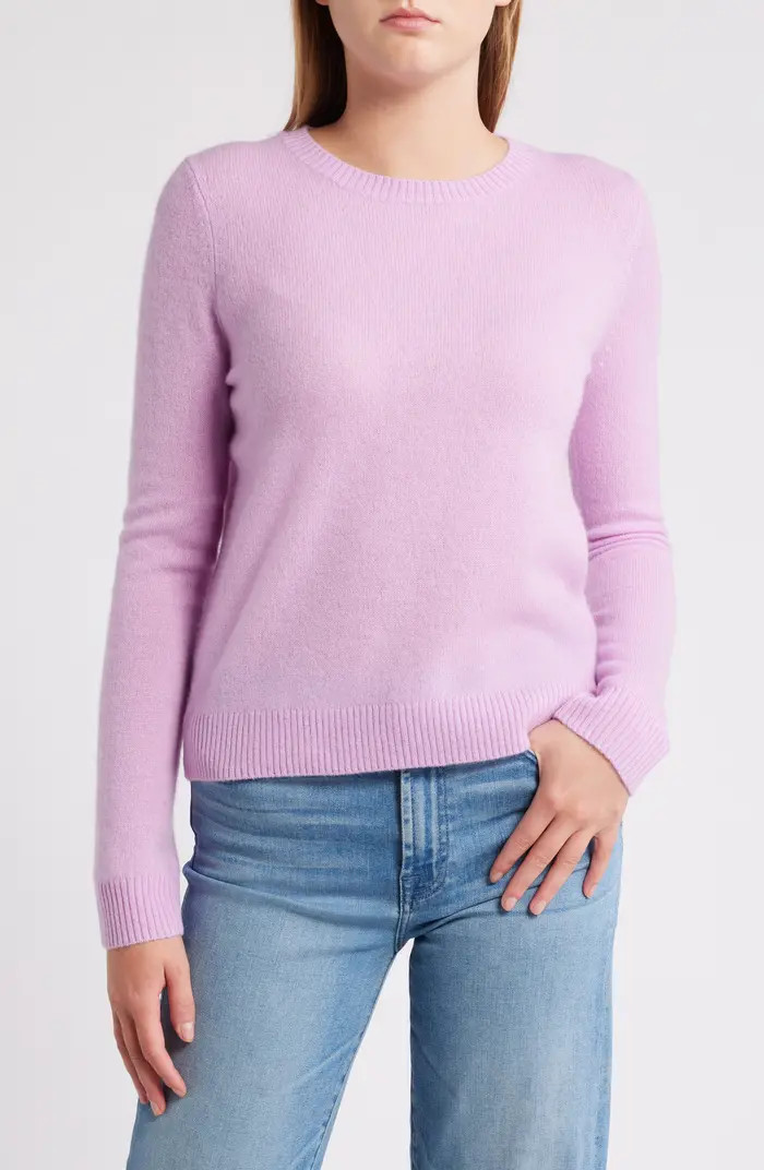 Caslon® Cashmere Crewneck Sweater | Nordstrom | Nordstrom