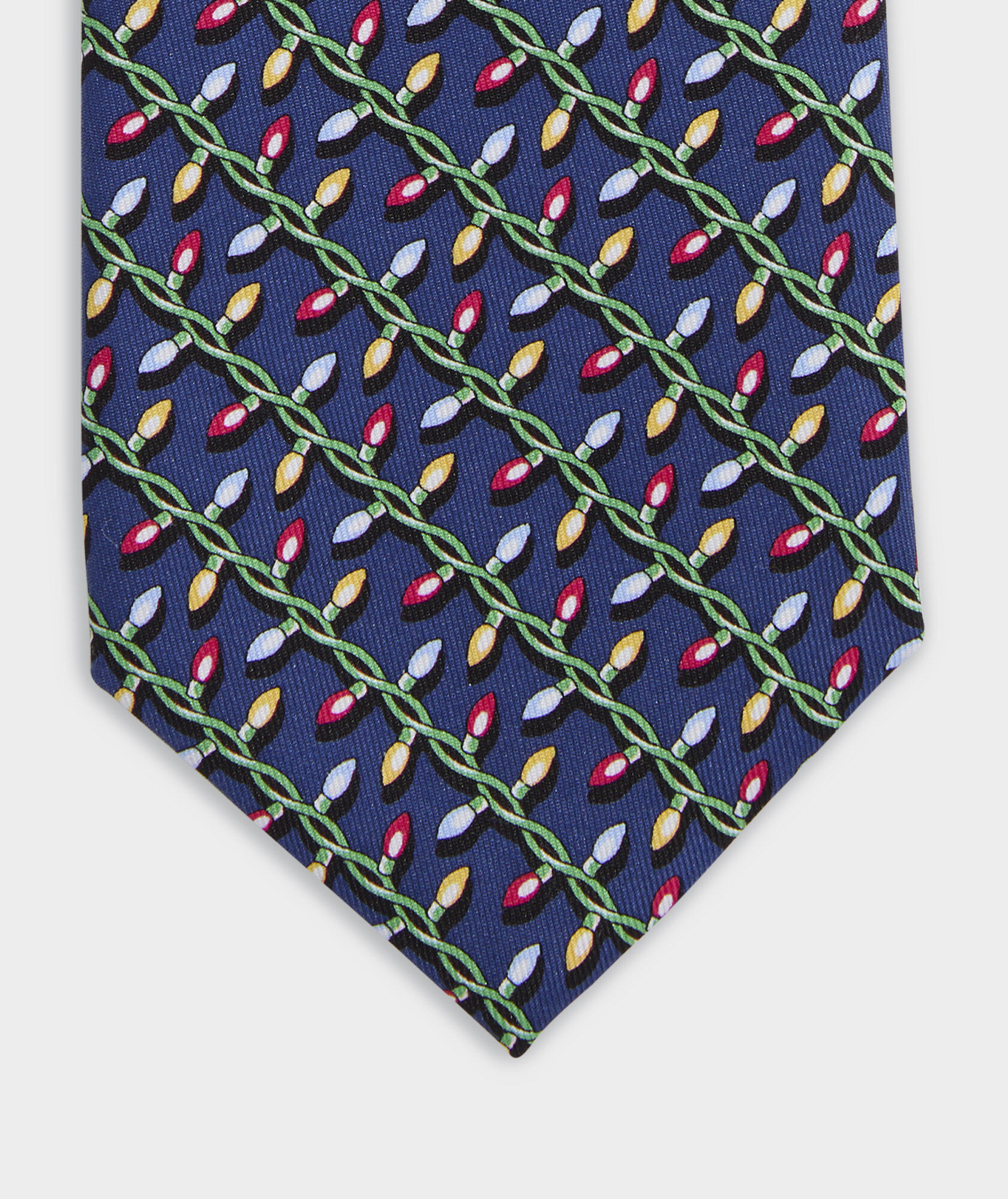 Holiday Lights Silk Tie | vineyard vines