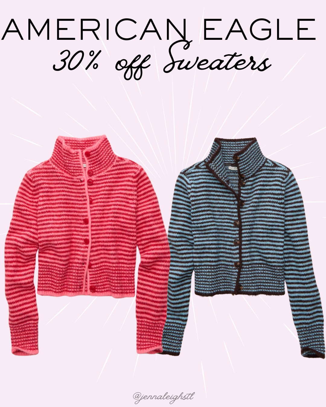New + bestseller at American Eagle! This AE Mock Neck Cardigan Sweater is 30% off right now and is such a cute fall staple. Perfect for layering all season long! 

 #LTKootd #LTKSaleAlert #LTKMidsize