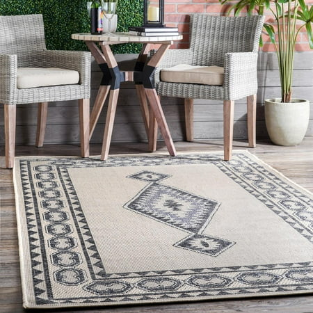 nuLOOM Annika Aztec Iris Indoor/Outdoor Area Rug or Runner | Walmart (US)