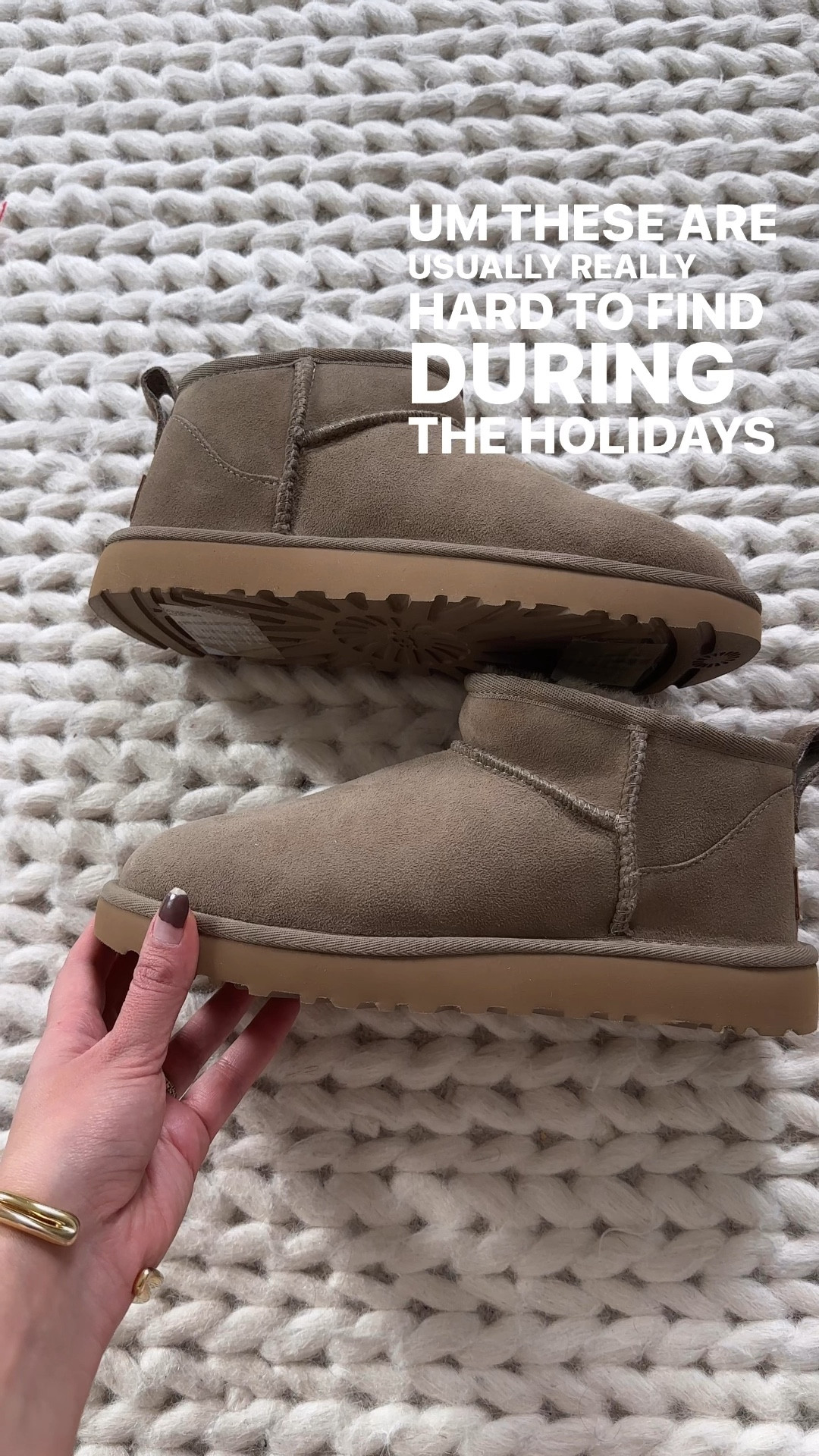 Ugg boots in stock! ✨


Uggs, antipope Uggs, chestnut Uggs, mini Uggs, gift guide, gift for her, winter boots, shoes with trousers, petite, petite outfits 

#LTKHoliday #LTKGiftGuide #LTKShoeCrush