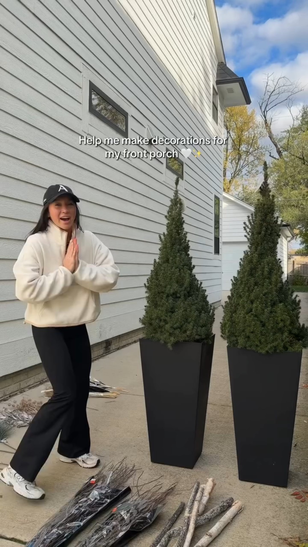 A very successful porch project ✨✨✨✨