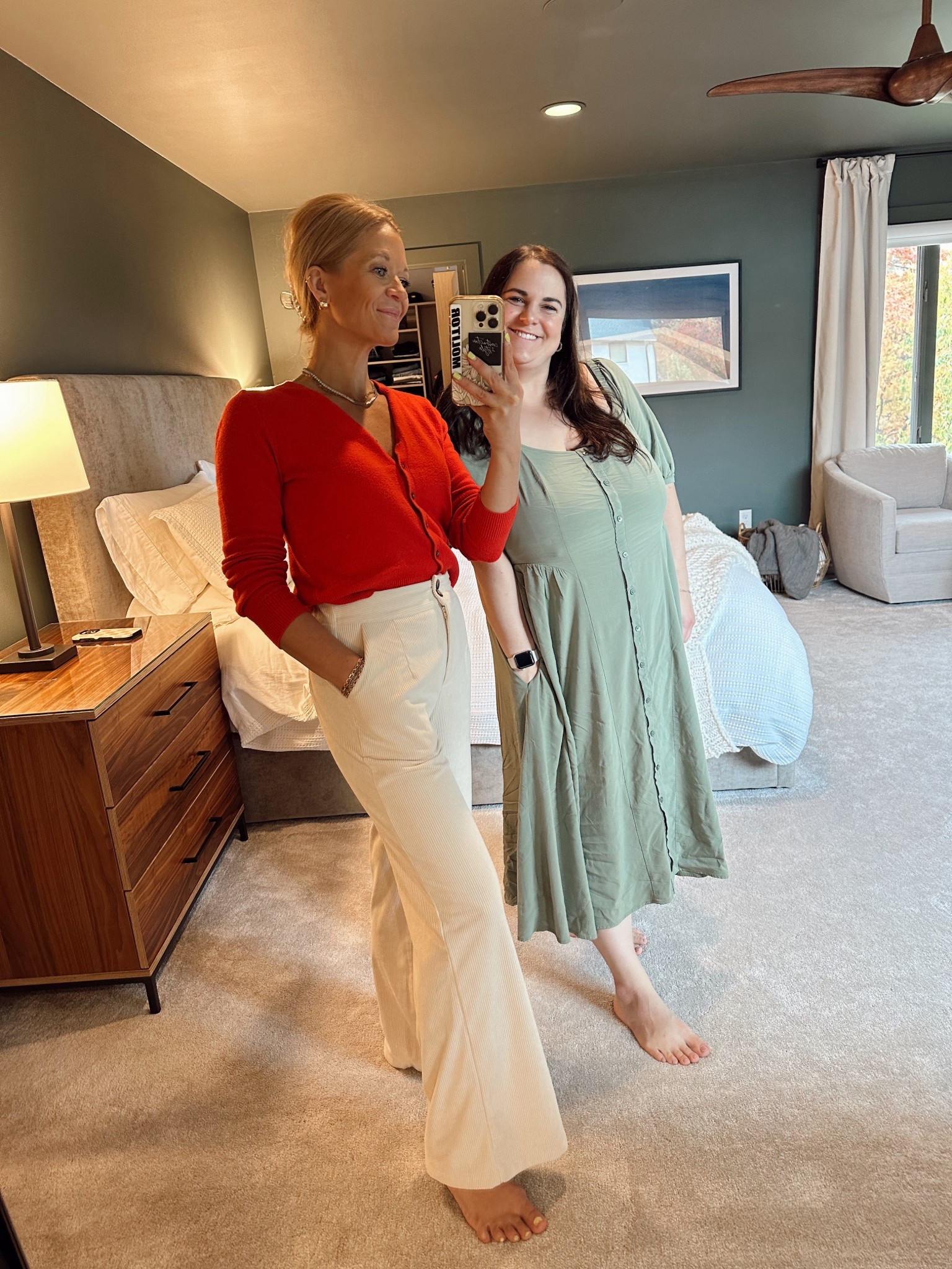 Client days. But comfy. The cream corduroy pants are on major sale & feel like sweatpants. 

#LTKU #LTKWorkwear #LTKFindsUnder50