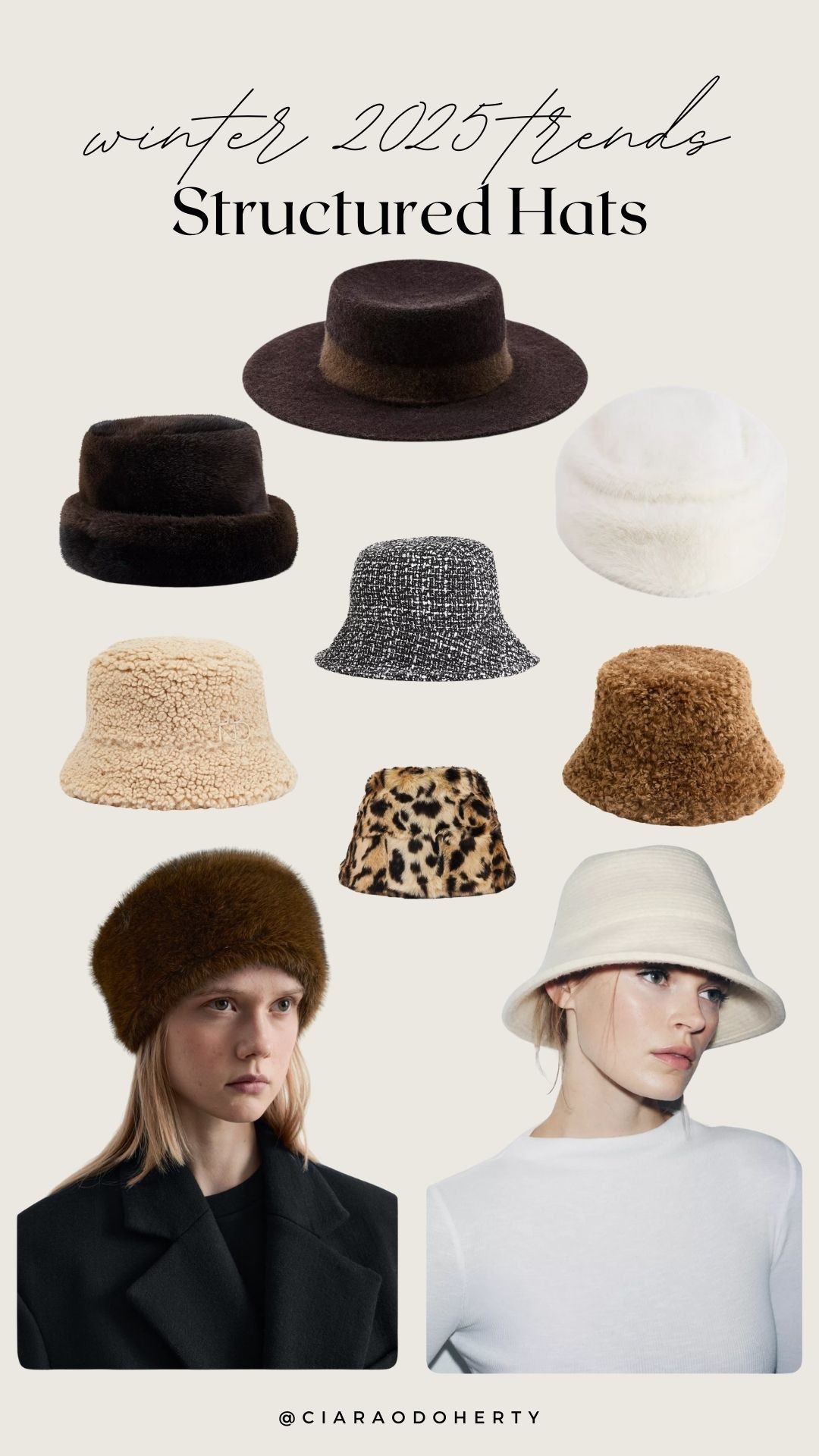 winter 2025 trends: structured hats
Zara, Sezane, & other stories, asos, next, H&M, structured hat, pill box hat, bucket hatt

#LTKireland #LTKeurope #LTKwinter