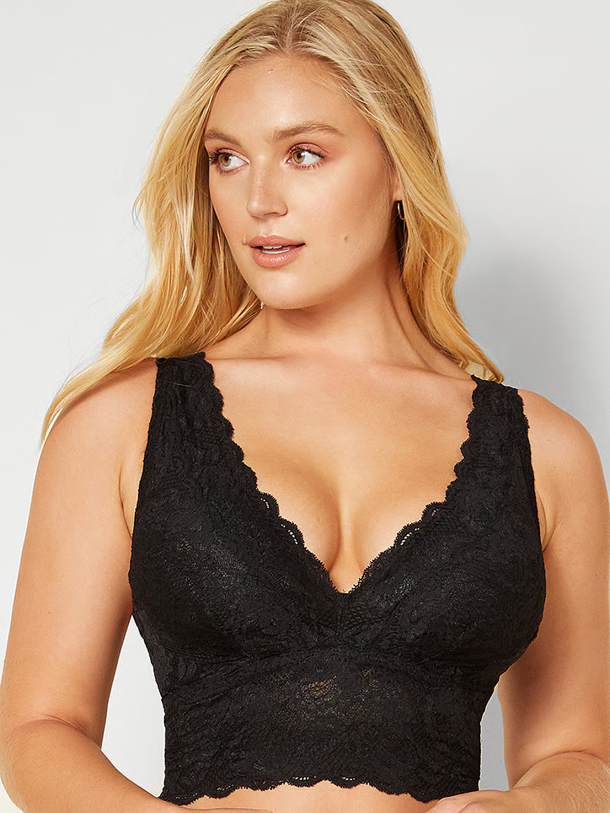 Never Say Never Curvy Plungie Longline Bralette | Victoria's Secret (US / CA )