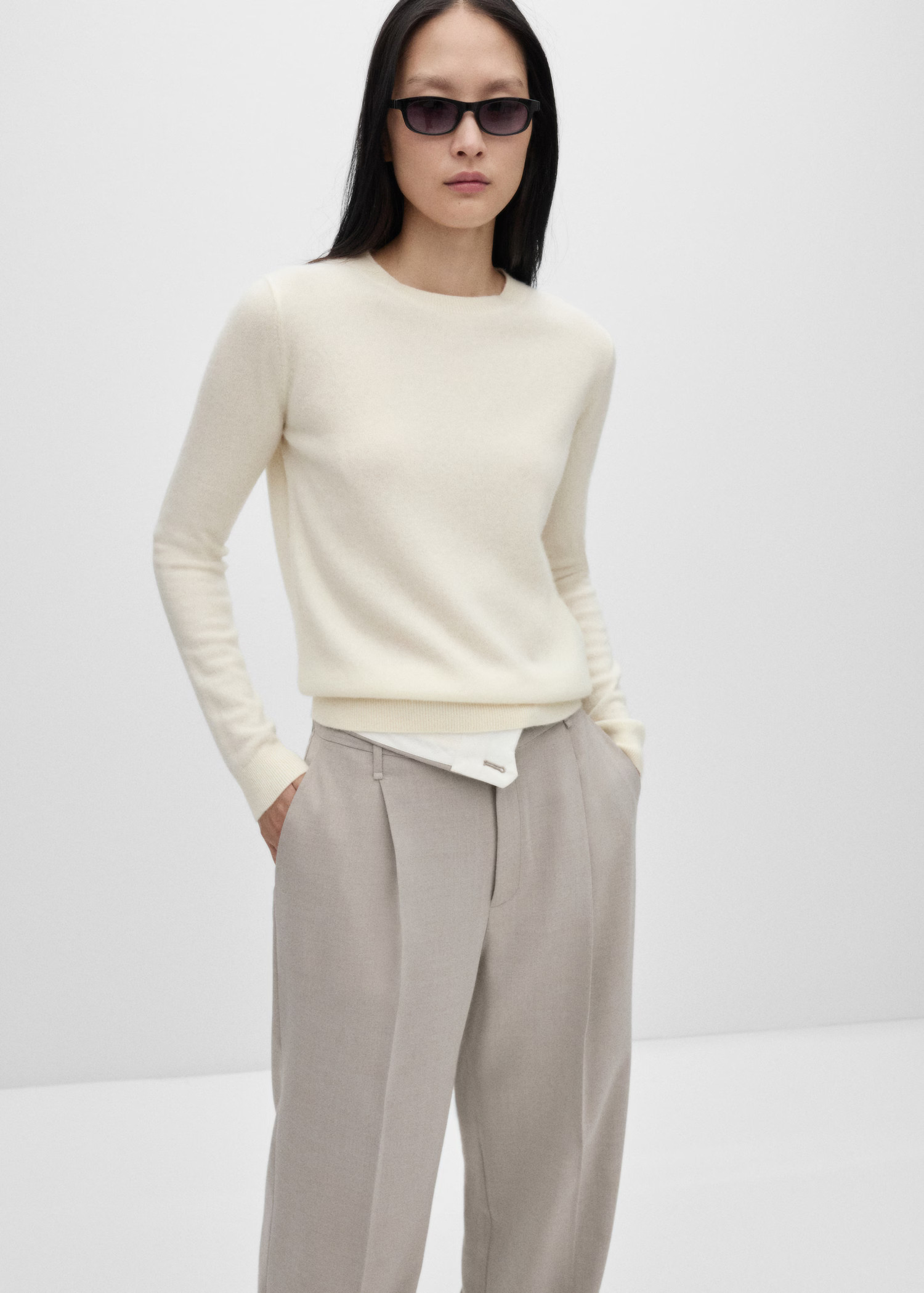 100% cashmere sweater - Women | MANGO USA | Mango (US/MX/AU)