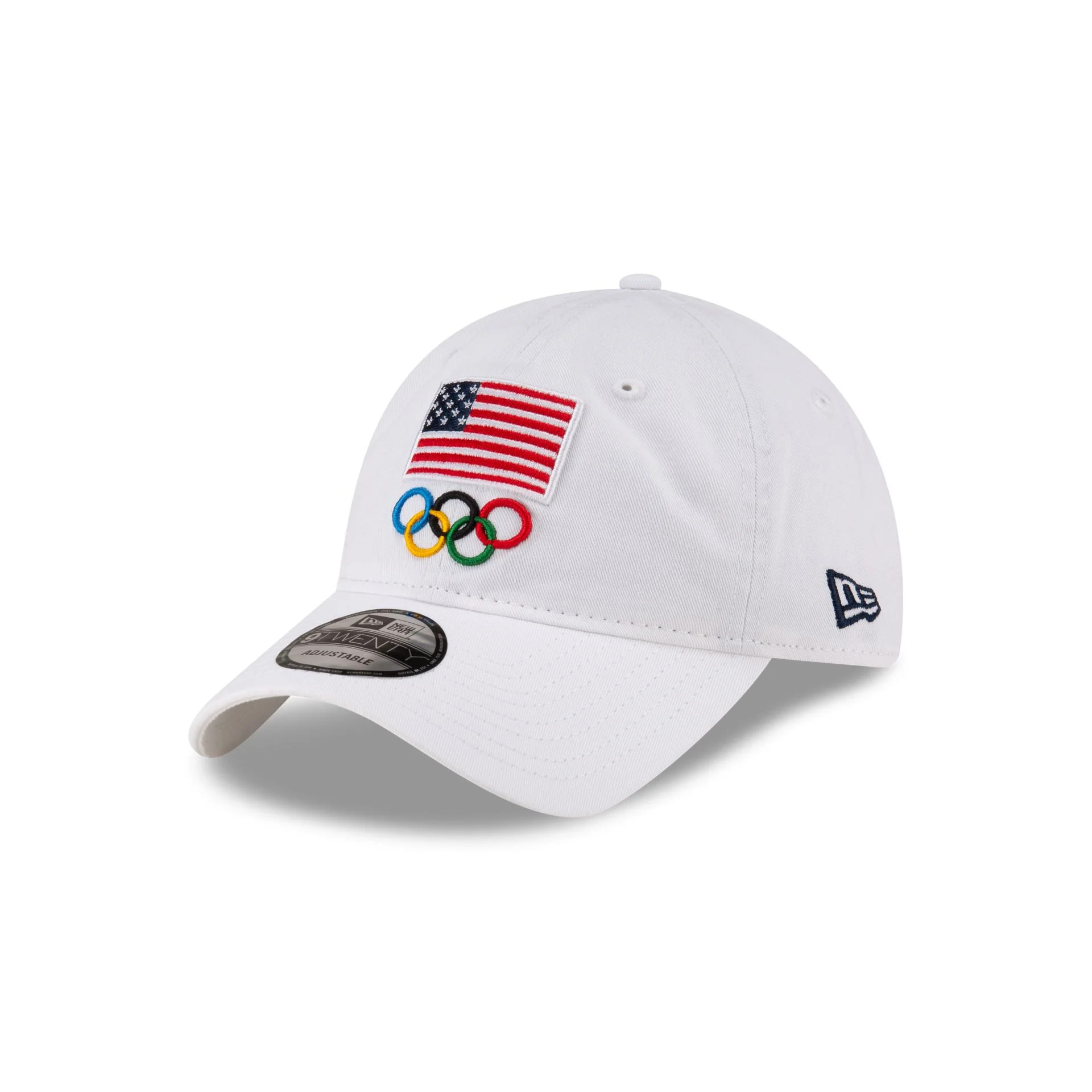 Team USA Olympics White 9TWENTY Adjustable Hat | New Era
