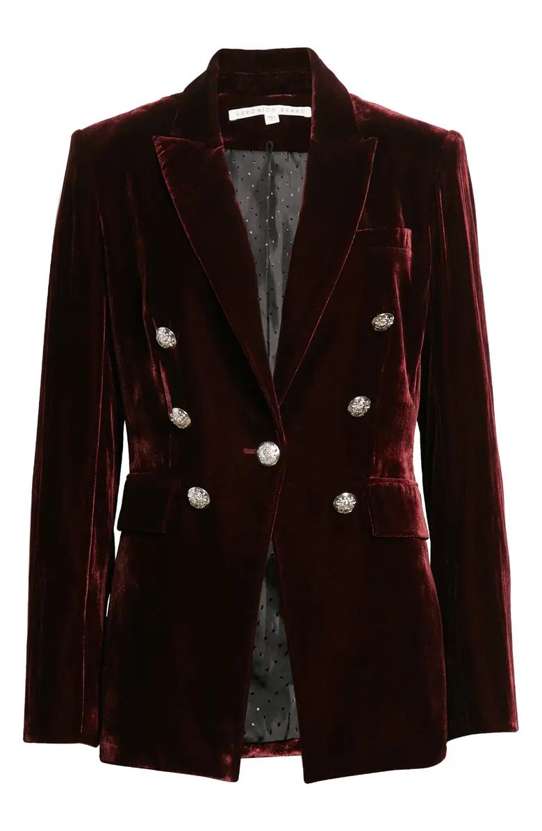 Veronica Beard Gaya Velvet Dickey Jacket | Nordstrom | Nordstrom