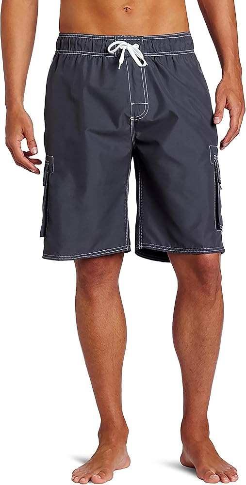 Kanu Surf Mens Barracuda Swim Trunks (Regular & Extended Sizes) | Amazon (US)