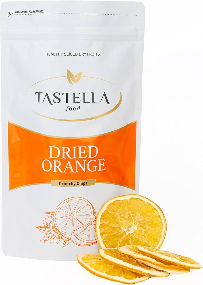 TASTELLA Dried Orange Slices, Cocktail Garnishes for Drinks, Dried Fruit for Cocktails, Dehydrate... | Amazon (US)