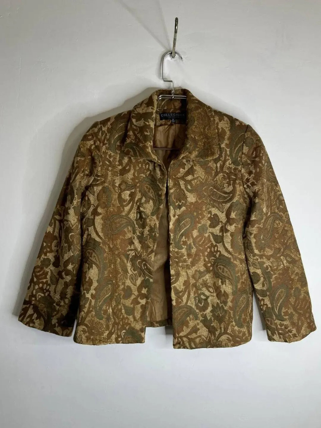 Vintage Harve Benard Tapestry Jacket S Paisley Floral Brocade 90s Blazer - Etsy | Etsy (US)