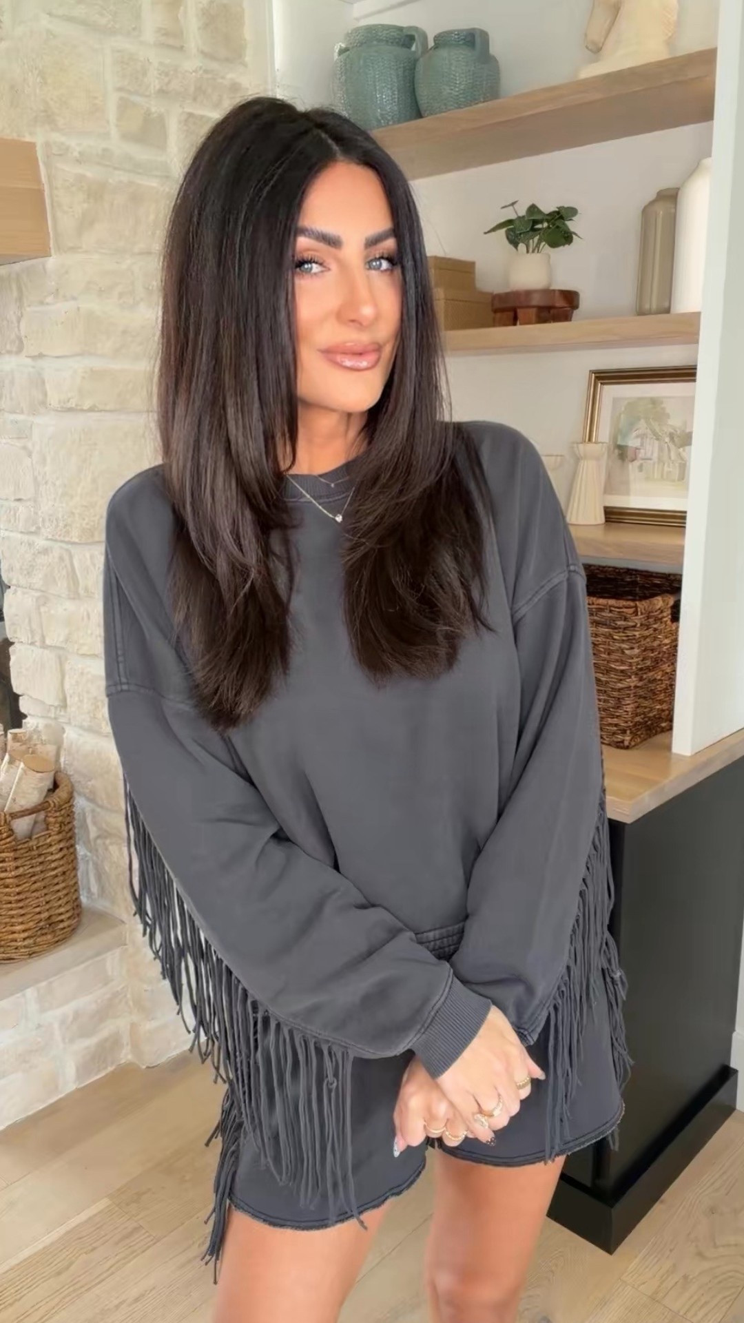 Fringe set. Medium top and small bottoms 

#LTKFestival #LTKTall #LTKOver40