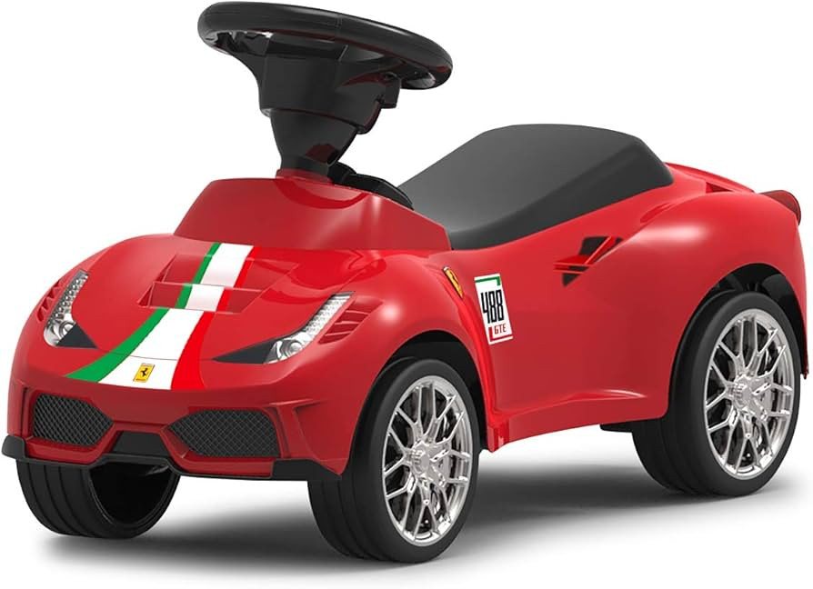 JAMARA 460604 Ferrari Rutscher 488 GTE-Horn on Steering Wheel-True to The Original Look-Tilt Prot... | Amazon (US)