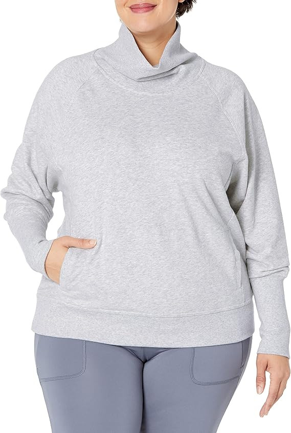 C9 Champion Women's Long Sleeve French Terry Top | Amazon (US)