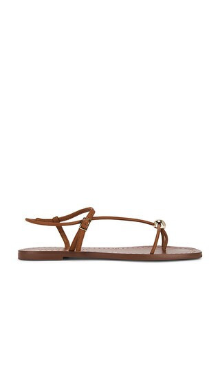 Loeffler randall sandalia plana lara en color marrón talla 9.5  | Revolve Clothing (Global)