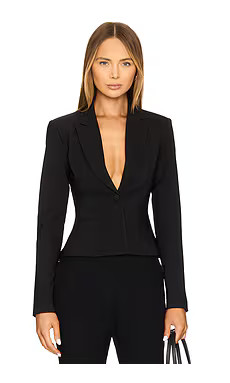 MAJORELLE Moji Jacket in Black from Revolve.com | Revolve Clothing (Global)