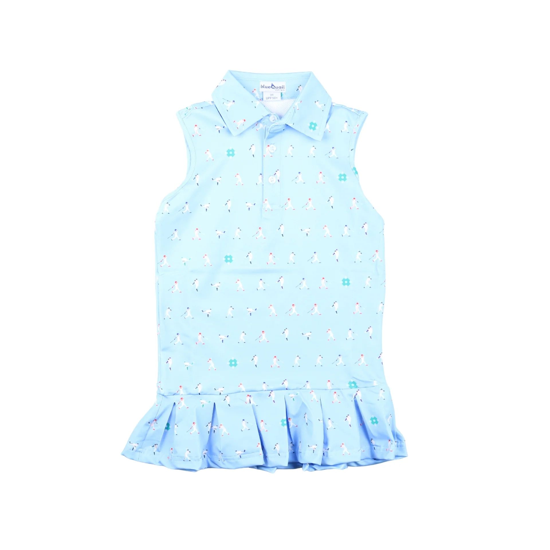 Batter Up Polo Sleeveless Dress | BlueQuail Clothing Co.