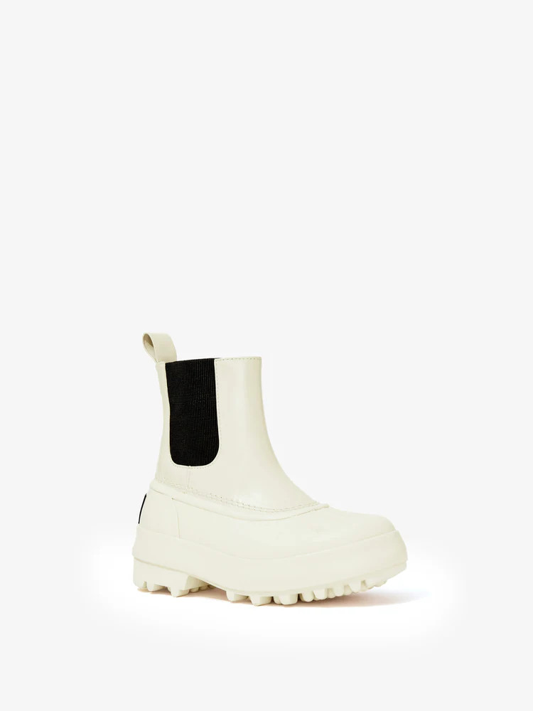SOREL x Proenza Schouler SOREL x Proenza Schouler Caribou Chelsea Boots - Chalk/Black | Proenza Schouler LLC
