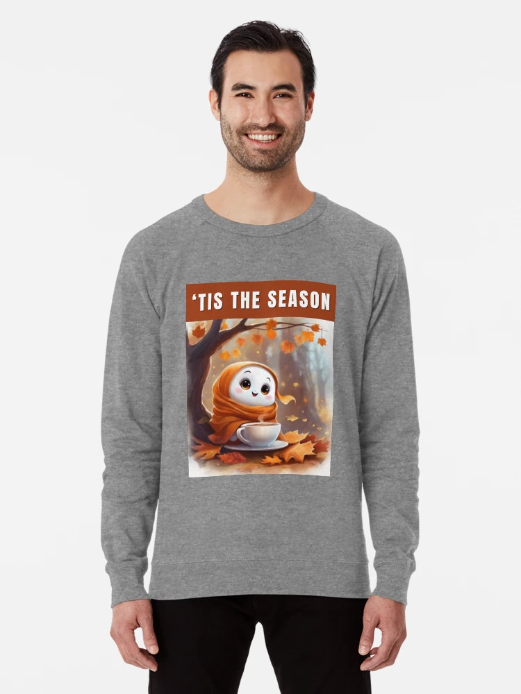 Fall Ghost - ‘Tis the Season Lightweight Sweatshirt | Redbubble (US)