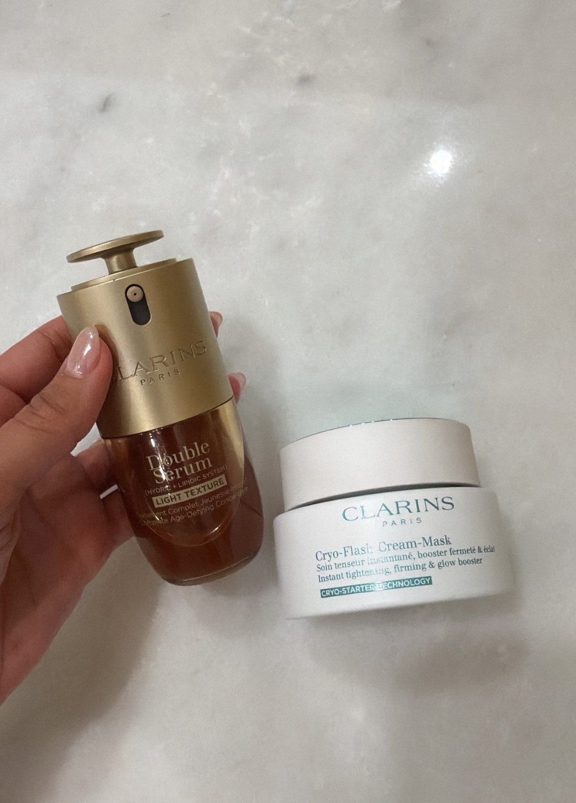 Glass skin combo I swear by! I use the Cryo mask for about 10 mins, rinse, and apply the double serum' 
Use code SPRINGSALE for up to 20% off 

#LTKBeauty #LTKSaleAlert