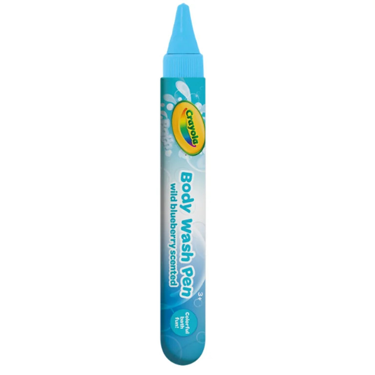 Crayola Body Wash Pen, Blue, 1oz | Walmart (US)