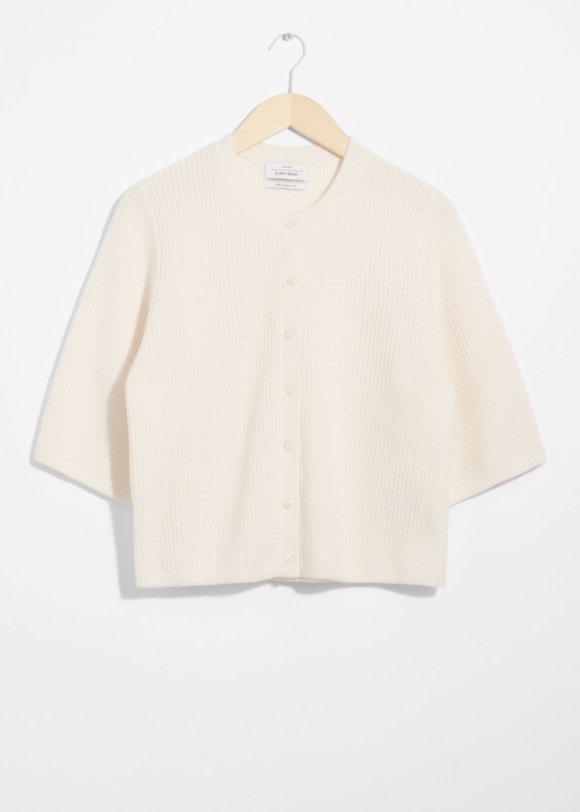 Merino Rib-Knit Cardigan | & Other Stories (EU + UK)