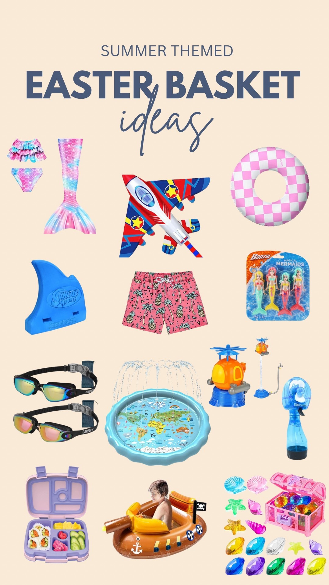 Put things in your kids Easter baskets that they will actually use this summer!

#LTKSeasonal #LTKKids #LTKSwim