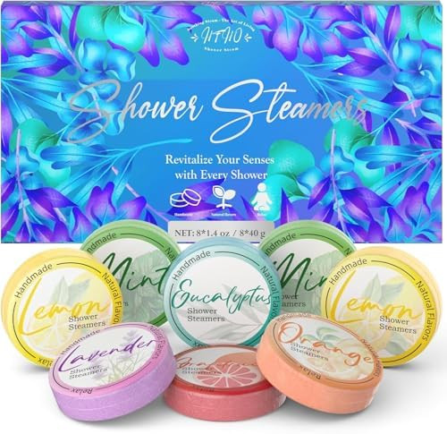 Shower Steamers Aromatherapy 8 Pack - Gifts for WomenSelf Care and Stress Relief Stocking Stuffer... | Amazon (US)
