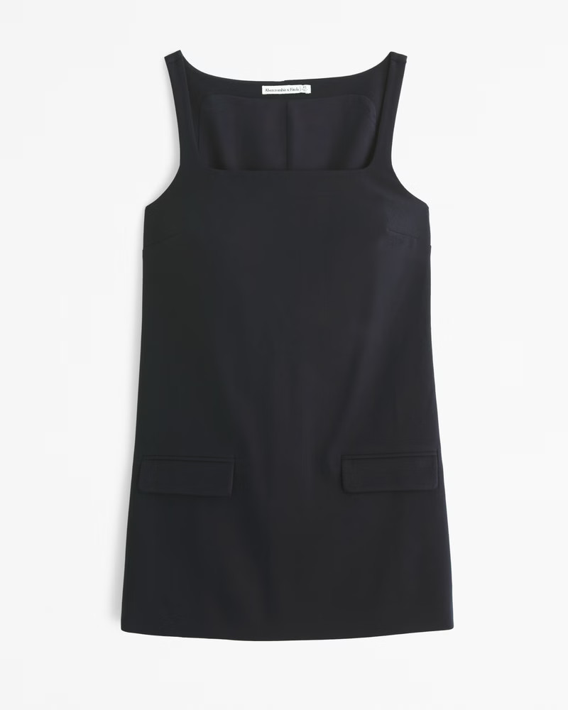 Women's Tailored Shift Mini Dress | Women's Dresses & Jumpsuits | Abercrombie.com | Abercrombie & Fitch (US)