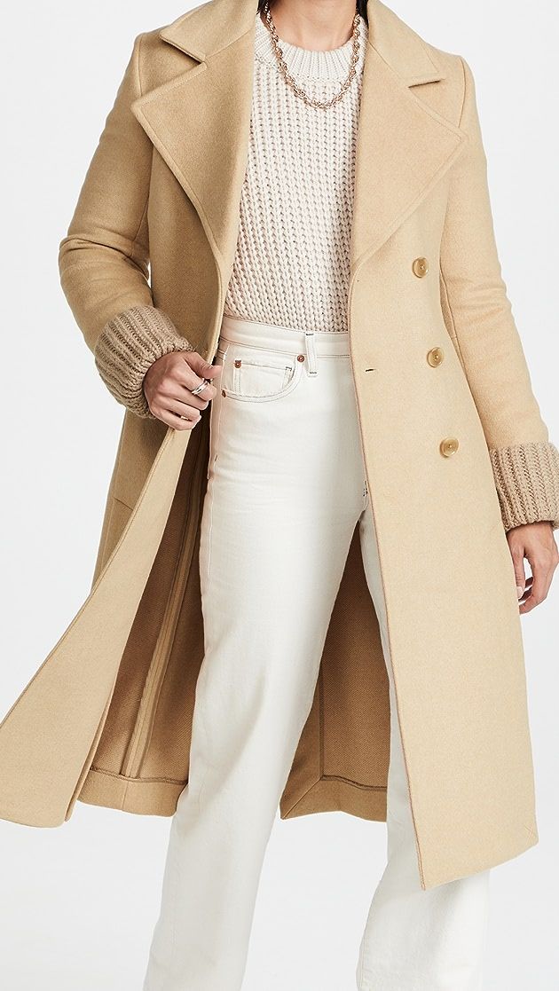 Double Breasted Long Coat | Shopbop