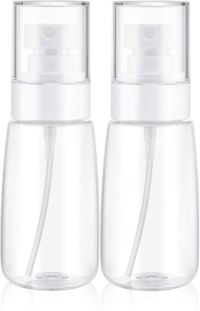 Perfume Travel Refillable Spray Bottles 2oz Small Spray Bottle For Hair Face Toners Plant Mister ... | Amazon (US)