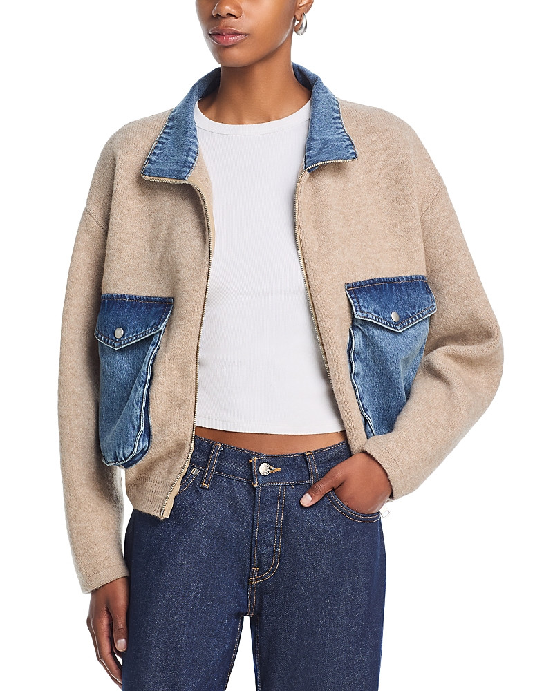 Blanknyc Sweater Bomber Jacket | Bloomingdale's (US)